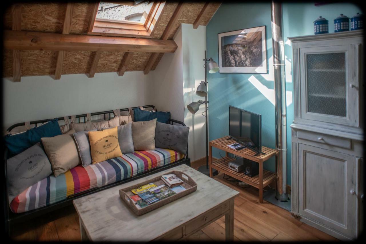 Grand Studio Duplex Proche De La Mer Fecamp Luaran gambar