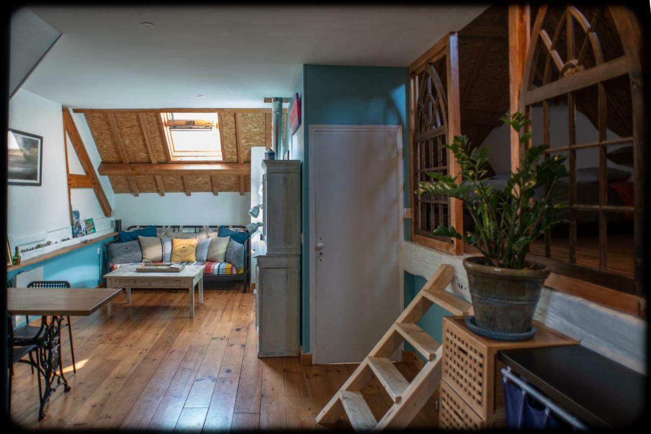 Grand Studio Duplex Proche De La Mer Fecamp Luaran gambar